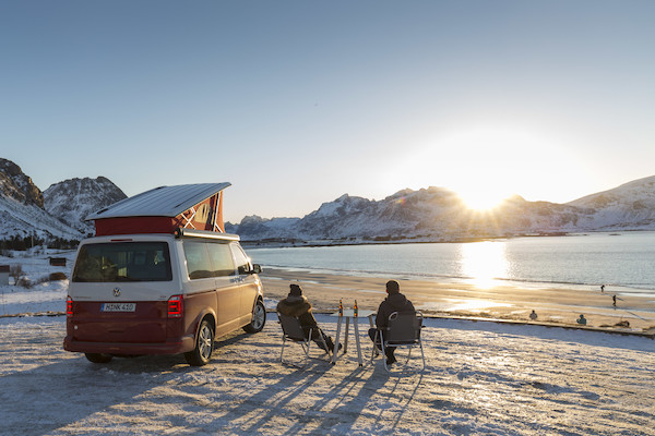 Volkswagen California - Lofoty, Norwegia